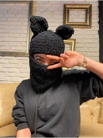 Resim EmgCraft Balaclava / Kar Maskesi / Balaklava Kedi Kulak Bere 