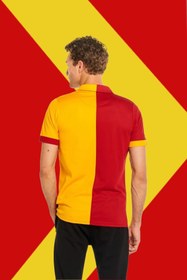 Resim Galatasaray Lisanslı Match Day Polo 5 yıldızlı Özel Forma - M / SARI -KIRMIZI 