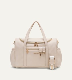 Resim Serena Bej E. Deri Gold Bebek Çantası 