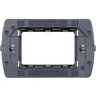 Resim Bticino LN4703C Living Light Air Lnc... Serisi Çerçeve Için Kaide, Plastik, 3m 