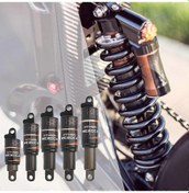 Resim Dağ Bisikleti Hava Arka Yaylı Amortisör Yükü Azaltır Mtb Yokuş Aşağı Bisiklet Amortisörü 150mm 1000lbs 