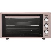 Resim Simfer Midi Fırın Turbo Pişirme Özelliği ile 45 Lt Geniş Hacim Paslanmaz Emaye Malzeme 