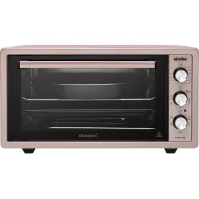 Resim Simfer Midi Fırın Turbo Pişirme Özelliği ile 45 Lt Geniş Hacim Paslanmaz Emaye Malzeme 