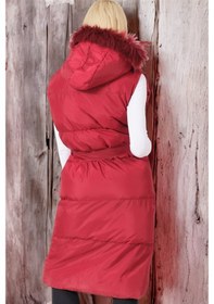 Resim Z6744 Dewberry Bayan Yelek-açık Bordo Açık Bordo 