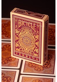 Resim Bicycle Verbena Floral Premium Oyun Kağıdı Kartı İskambil Kartları Destesi Koleksiyonluk 