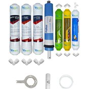 Resim Pemax Water Solutions Kapalı Kasa Su Arıtma Cihazlarına Ecomax 7'li Pallas Mebran Alkali-Mineral-Tatlandırıcı 