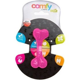 Resim Aquael Comfy Dental Naneli Diş Kaşıyıcı Köpek Kemik Oyuncağı Pembe 8.5 Cm 