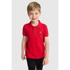Resim U.s. Polo Assn. Erkek Çocuk Kırmızı Tişört Basic 50325608-VR030 