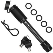 Resim 5/8'' Çekme Kilidi Anahtarlı Pin Yay Klipsi 5 Lastik O-yüzük Seti Ağır Hizmet Çekici İçin 