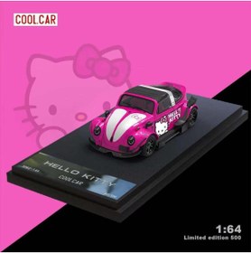 Resim Timemicro Volkswagen Beetle- Hello Kitty Dark Pink 