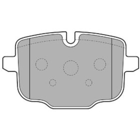 Resim Bmw 5 Touring 525 D Xdrive 2013-2017 Delphi Arka Fren Balatası N11.20142 