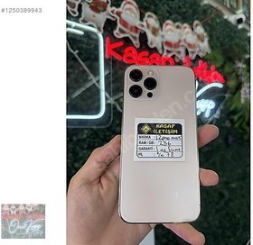 Resim Apple iPhone 12 Pro Max İkinci El YD | 256 GB | Altın 
