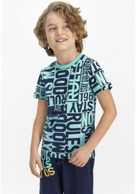 Resim Rolypoly Roly Poly 2371 Freedom Genç Erkek Kısa Kol Pijama Takımı 