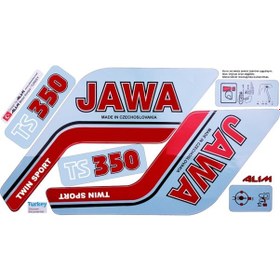 Resim Jawa 350 Yazı Sticker Seti (397008813) 