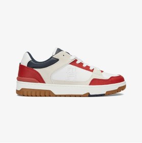 Resim Tommy Hilfiger Basket Street Erkek Kirmizi Sneaker 