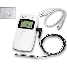 Resim Normadia Mini Sıcaklık ve Nem Kayıt Cihazı Datalogger Rc-4ha THR118 