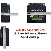 Resim Lifan Tay 100 Glınt 100 Uyumlu 12v 5a Akü Monero 