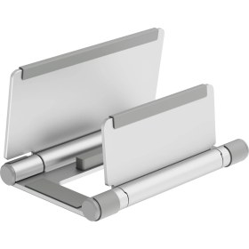 Resim Laptop/tablet/telefon Standı Yüksekliği Ayarlanabilir Katlanabilir Minimal Taşınabilir Işlevsel Dikey Stand 