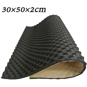Resim 2 Cm 1 Araba Ses Yalıtımı Ses Yalıtımı Akustik Sönümleme Köpük Subwoofer-mat, Seçenek: 50 30cm 