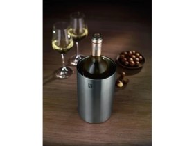 Resim Esmo Home Zwilling Sommelier Şarap Soğutucu, Paslanmaz Çelik, Metalik Gri 