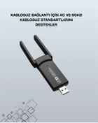 Resim shopwave Tak-Çalıştır Özellikli Çift Bant WiFi Adaptör – 1200 Mbps 