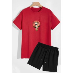 Resim Trendypassion Anime Şort T-Shirt Eşofman Takımı 