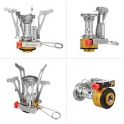 Resim Springsun Paslanmaz Çelik Kamp Ocağı - Katlanabilir, Hafif Ve Dayanıklı 3000w Gümüş 