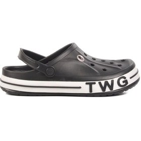 Resim Siyah Eva Hafif Unisex Sabo Terlik Twg-216 G Siyah 