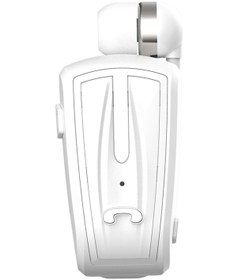 Resim Ximistore9 Fıneblue F-v6 Beyaz Klasik Kancalı Bluetooth Kulaklık, Çift Telefon Bağlantısı, Geri Çekilebilir Kulaklık, 4-5 Saat Konuşma Süresi 