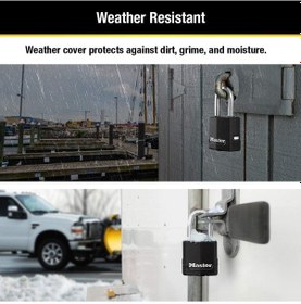 Resim Master Lock Asma Kilit, Magnum Gizli Şekilli Çelik Lock, 1 7/8 