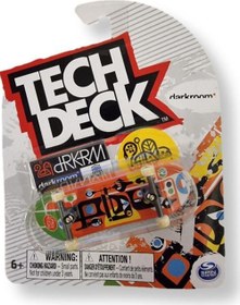Resim Tech Deck Relic Parmak Kaykayı Tekli Paket 96 Mm - Darkroom (Colorfull) 