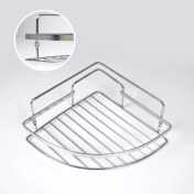 Resim Alz Banyo Ekonomik Eko Tel Lamalı Köşe Tekli Süngerlik 22 x 28 x 9 cm 