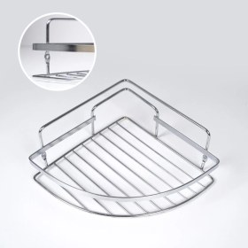 Resim Alz Banyo Ekonomik Eko Tel Lamalı Köşe Tekli Süngerlik 22 x 28 x 9 cm 