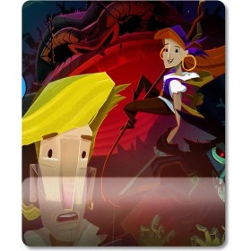 Resim Pixxa Return To Monkey Island Bilek Destekli Mousepad Model - 1 