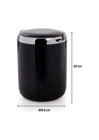 Resim Primanova Pasifik 3 Lt Çöp Kovası Siyah M-E29-06 Siyah 