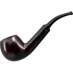 Resim Şahin Üç Yıldız 560 9mm. Filtreli Ebonit Saplı Pipo 
