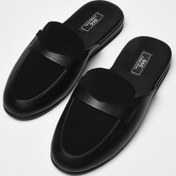 Resim GC Erkek Poli Taban Nubuklu Ev Terlik Siyah 375 