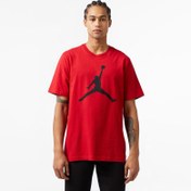 Resim Jordan Jumpman Crew Erkek Kırmızı T-Shirt 