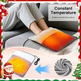 Resim Taşınabilir USB Güçlü Ayak Isıtıcı Ped, Ayak Isıtma Pedi, Çok Fonksiyonlu El, Ayak, Bel ve Karın Isıtıcı, Kış Sıcaklığı, Yumuşak Kumaş, Çok Fonksiyonlu Isıtıcı, Termal Ayak Pedi, Kış Seyahatçisi, Ayak Isıtma Pedi, Bacak Isıtıcı, Kış El Isıtıcı, Ayak Masaj Aleti, Pil Gerekmez, Ofis, Ev ve Seyahat 
