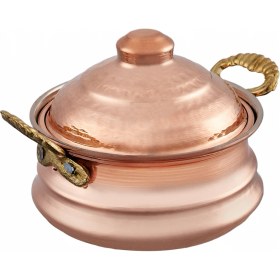 Resim Karaca Alacahöyük Bakır Mini Güveç 8 cm 