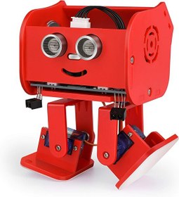 Resim Elegoo Penguin Bot Uyumlu Kırmızı İki Ayaklı Robot Kiti B07GKS1CYG 
