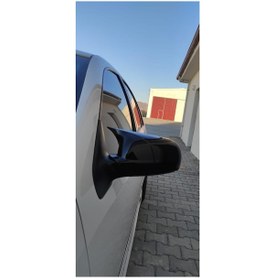 Resim Seat Toledo Mk2 1998-2005 Batman Yarasa Ayna Kapağı Piano Black 