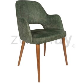 Resim Zerenay Oskar Kollu Ahşap Sandalye 