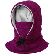 Resim Shineyee Kış Bisiklet Mützeni - Unisex Ruhsatlı Tam Yüz Korumalı - Rüzgar Ve Soğuk Korumalı - Boyunluklu - Tel Çekmeli - Mor Kırmızı - Tek Boyut 