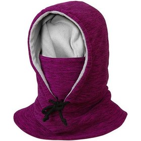 Resim Shineyee Kış Bisiklet Mützeni - Unisex Ruhsatlı Tam Yüz Korumalı - Rüzgar Ve Soğuk Korumalı - Boyunluklu - Tel Çekmeli - Mor Kırmızı - Tek Boyut 