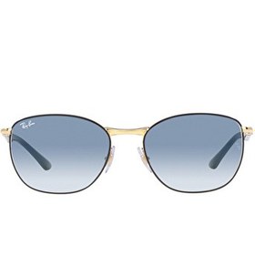 Resim Ray-Ban RB3702 Dikdörtgen Siyah Unisex Güneş Gözlüğü 