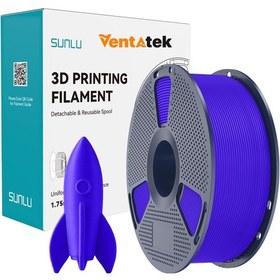 Resim Sunlu Mavi High Speed Pla Filament - 1.75mm - 1 Kg Mavi 