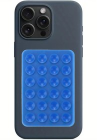 Resim WANNA PROTECT Silikon Vakumlu Telefon Tutucu, Cep Telefonu için Silikon Yapışkanlı, Kaymaz Vantuz Telefon Tutucu 