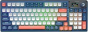 Resim Game Power Gasket Elite RGB Wireless/Bluetooth/Kablolu Mekanik Red Switch Gasket Gaming Klavye 