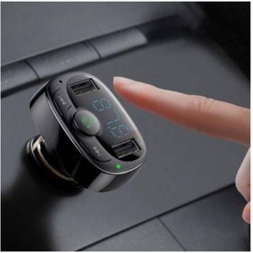 Resim Orijinal Bluetooth Aktarım Mp3 Araç Kiti 2 Usb Çıkışlı Araç Şarjı, Araç Müzik Kiti Ve Şarjı 